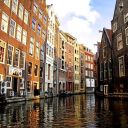 Amsterdam canals image