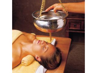 Ayurvedic massage on a houseboat image